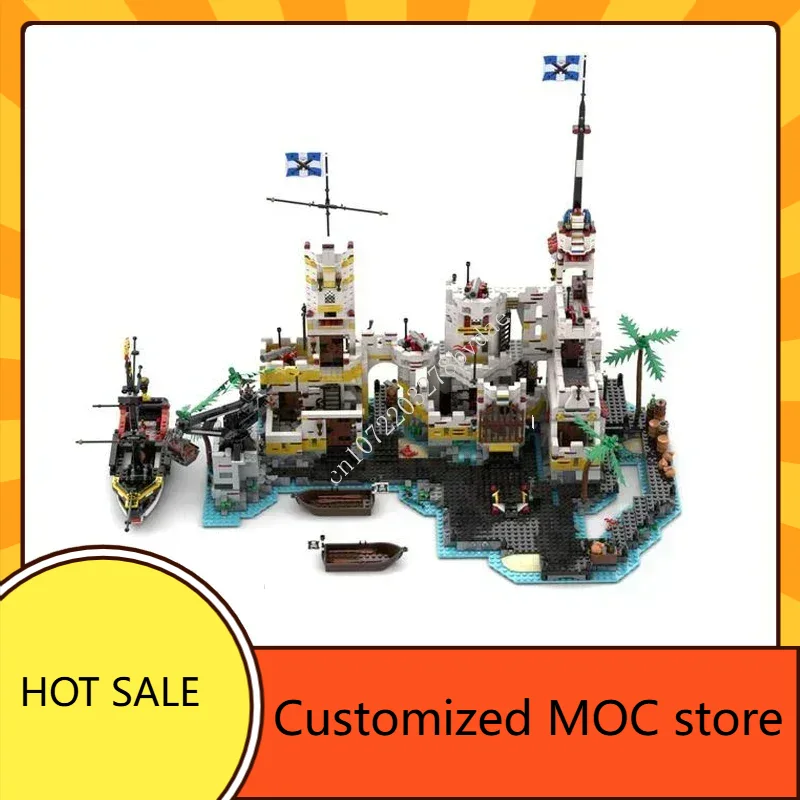 3757PCS MOC Medieval Pirate Ba - Jigsaw Puzzle Adult ulasan dan harga
