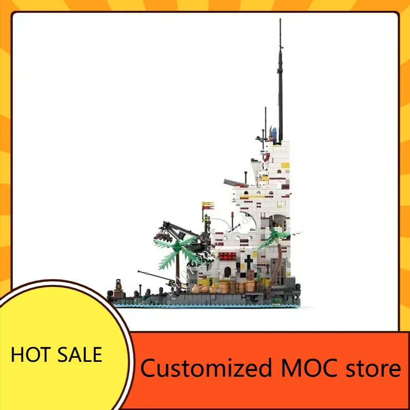 3757PCS MOC Medieval Pirate Ba - Jigsaw Puzzle Adult ulasan dan harga